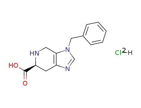 (6s)-3-benzyl-4,5,6,7-tetrahydroimidazo[4,5-c]pyridine-6-carboxylic Acid;dihydrochloride