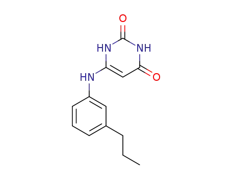 2,4(1H,3H)-Pyrimidinedione, 6-[(3-propylphenyl)amino]-