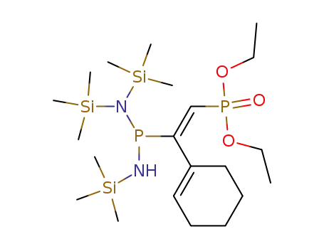 C<sub>21</sub>H<sub>48</sub>N<sub>2</sub>O<sub>3</sub>P<sub>2</sub>Si<sub>3</sub>
