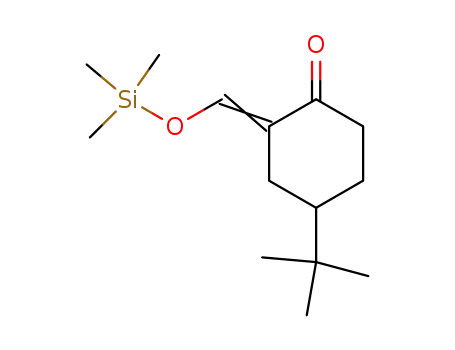 Cyclohexanone, 4-(1,1-dimethylethyl)-2-[[(trimethylsilyl)oxy]methylene]-