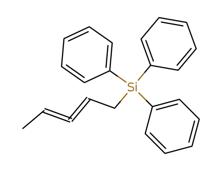 (2,3-Pentadienyl)-triphenyl-silan
