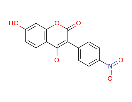 3-(p-nitrophenyl)-4,7-dihydroxycoumarin