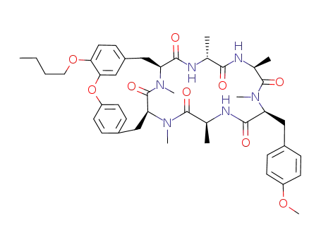C<sub>44</sub>H<sub>56</sub>N<sub>6</sub>O<sub>9</sub>