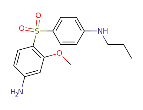 (4-amino-2-methoxy-phenyl)-(4-propylamino-phenyl)-sulfone