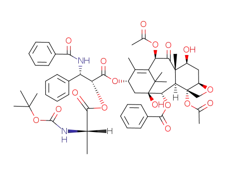 2'-(N-t-BOC-L-alanyl)taxol