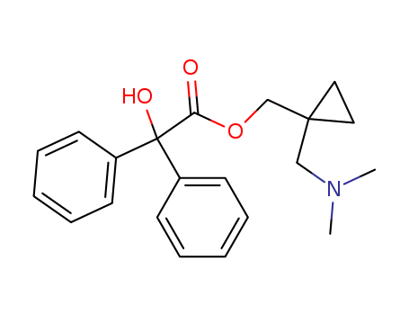 Benzeneacetic acid, a-hydroxy-a-phenyl-,[1-[(dimethylamino)methyl]cyclopropyl]methyl ester cas  39943-09-4