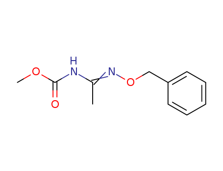 Carbamic acid,[1-[(phenylmethoxy)imino]ethyl]-, methyl ester (9CI) cas  35675-18-4
