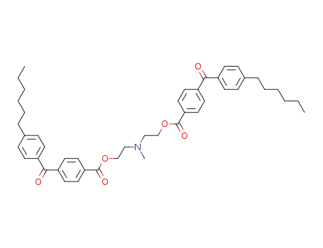 (methylimino)diethane-2,1-diyl bis[4-(4-hexylbenzoyl)benzoate]