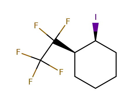 Molecular Structure of 38787-67-6 (TRANS-1-IODO-2-(PENTAFLUOROETHYL)CYCLOHEXANE)