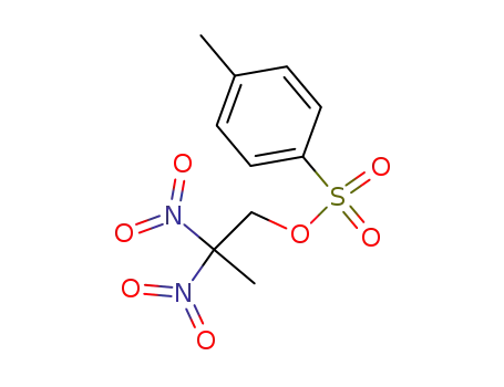 Molecular Structure of 27396-49-2 (2,2-dinitropropyl 4-methylbenzenesulfonate)