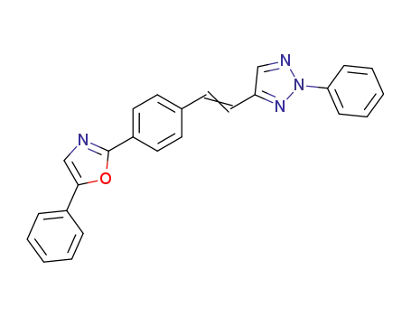 2H-1,2,3-Triazole, 2-phenyl-4-[2-[4-(5-phenyl-2-oxazolyl)phenyl]ethenyl]-