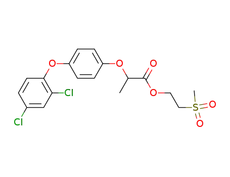Propanoic acid, 2-[4-(2,4-dichlorophenoxy)phenoxy]-,
2-(methylsulfonyl)ethyl ester