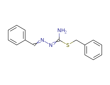 Hydrazinecarboximidothioic acid, (phenylmethylene)-, phenylmethyl ester