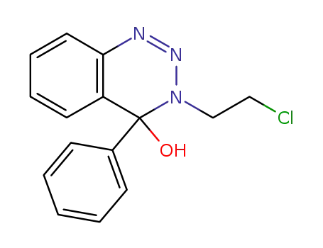 1,2,3-Benzotriazin-4-ol, 3-(2-chloroethyl)-3,4-dihydro-4-phenyl-