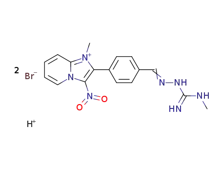 C<sub>17</sub>H<sub>18</sub>N<sub>7</sub>O<sub>2</sub><sup>(1+)</sup>*2Br<sup>(1-)</sup>*H<sup>(1+)</sup>