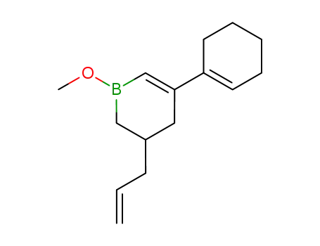 3-allyl-5-cyclohex-1-enyl-1-methoxy-1,2,3,4-tetrahydro-borinine