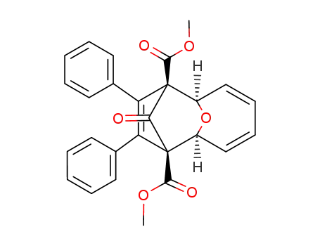 (1R,2S,5R,6S)-12-Oxo-3,4-diphenyl-11-oxa-tricyclo[4.4.1.1<sup>2,5</sup>]dodeca-3,7,9-triene-2,5-dicarboxylic acid dimethyl ester