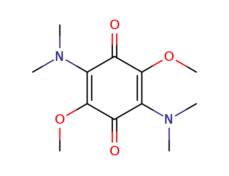 2,5-bis-dimethylamino-3,6-dimethoxy-[1,4]benzoquinone