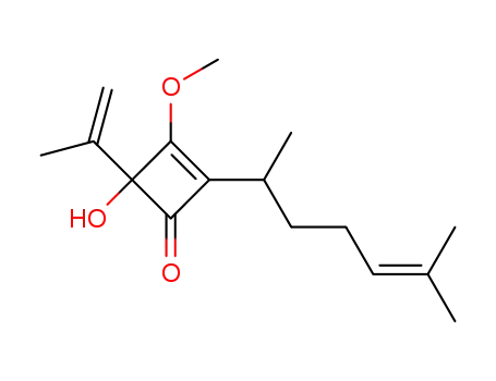 (+/-)-2-(1,5-dimethyl-4-hexenyl)-4-hydroxy-3-methoxy-4-(1-methylethenyl)-2-cyclobuten-1-one