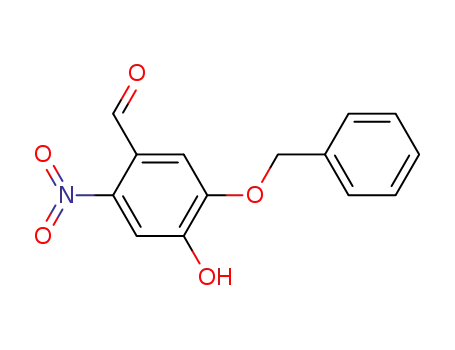 5-Benzyloxy-4-hydroxy-2-nitro-benzaldehyde