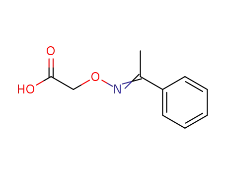 Molecular Structure of 1205-09-0 ([[(α-Methylbenzylidene)amino]oxy]acetic acid)