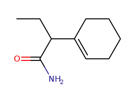 Molecular Structure of 59-13-2 (2-(1-CYCLOHEXENYL)BUTYRAMIDE)