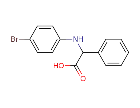alpha-[(4-Bromophenyl)amino]benzeneacetic acid