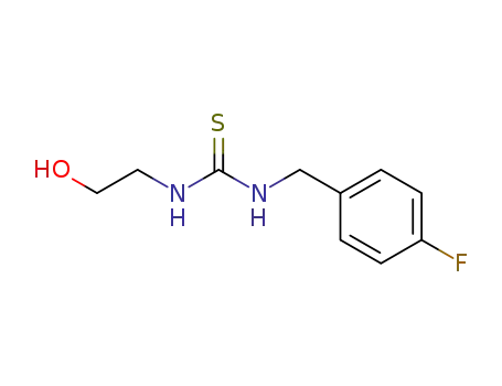 Thiourea, N-[(4-fluorophenyl)methyl]-N'-(2-hydroxyethyl)-