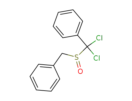 [Dichloro(phenyl)methyl]sulfinylmethylbenzene