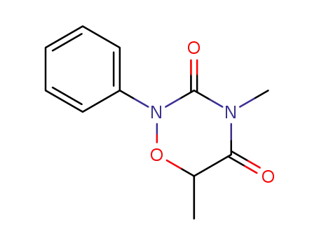 2H-1,2,4-Oxadiazine-3,5(4H,6H)-dione, 4,6-dimethyl-2-phenyl-