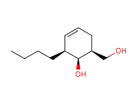 (1S*,2S*,6R*)-2-n-butyl-6-hydroxymethyl-cyclohex-3-en-1-ol