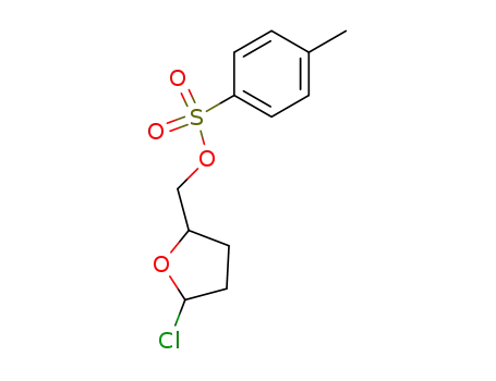 2-chloro-5-(p-tolylsulfonylmethyl)tetrahydrofuran