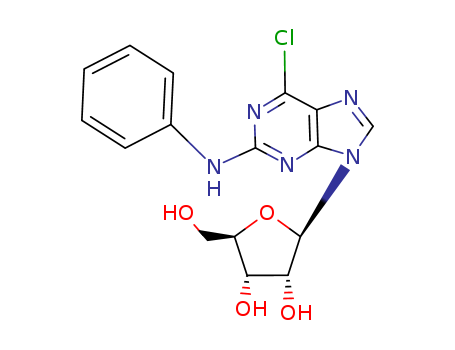2-Phenylamino-6-chloropurine-9-b-D-riboside