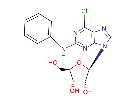 2-페닐라미노-6-클로로퓨린-9-β-D-리보시드