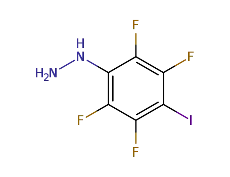 4-iodotetrafluorophenylhydrazine