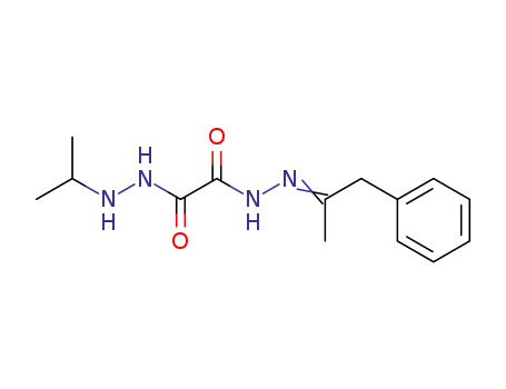 Oxalsaeure-(N'-isopropyl-hydrazid)-<N'-(1-benzyl-ethyliden)-hydrazid>