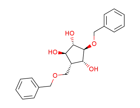 (1R,2S,3S,4R,5R)-3-Benzyloxy-5-benzyloxymethyl-cyclopentane-1,2,4-triol