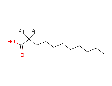 Molecular Structure of 64118-43-0 (2,2-DIDEUTEROUNDECANOIC ACID)