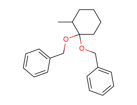 Benzene, 1,1'-[(2-methylcyclohexylidene)bis(oxymethylene)]bis-