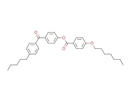 Benzoic acid, 4-(heptyloxy)-, 4-(4-pentylbenzoyl)phenyl ester