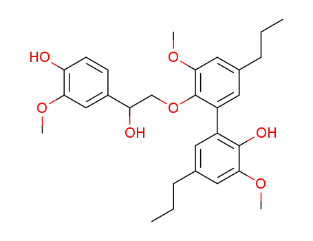 2'-[2-Hydroxy-2-(4-hydroxy-3-methoxy-phenyl)-ethoxy]-3,3'-dimethoxy-5,5'-dipropyl-biphenyl-2-ol