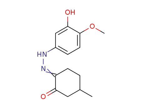 5-methylcyclohexanone-1,2-dione-1'-(3'-hydroxy-4'-methoxy)phenylhydrazone