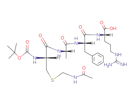 Boc-Cys(Acm)-Ala-Phe-Arg-OH