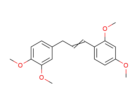 Molecular Structure of 98508-55-5 (Benzene, 1-[3-(3,4-dimethoxyphenyl)-1-propenyl]-2,4-dimethoxy-)