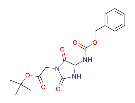 tert.-butyl <5-(benzyloxycarbonyl)amino-3-hydantoinyl>acetate