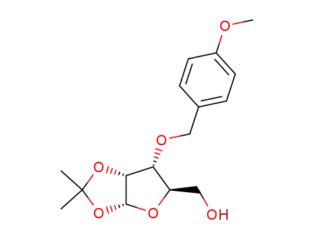 1,2-O-isopropylidene-3-O-(p-methoxybenzyl)-α-D-ribofuranose