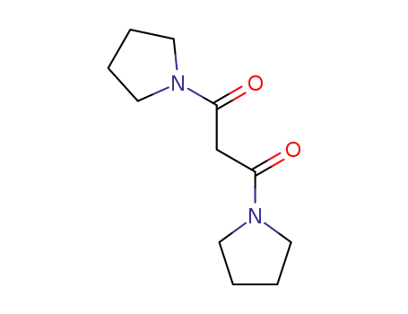 Molecular Structure of 27579-35-7 (1,3-DI-PYRROLIDIN-1-YL-PROPANE-1,3-DIONE)