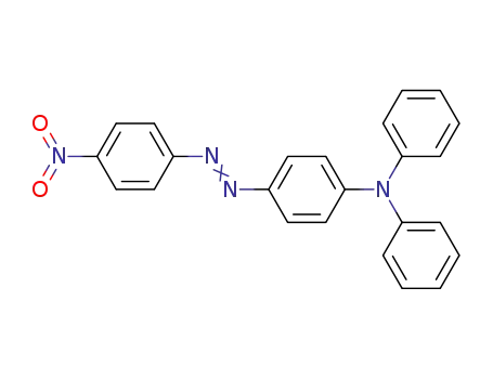 Molecular Structure of 74597-24-3 (Benzenamine, 4-[(4-nitrophenyl)azo]-N,N-diphenyl-)