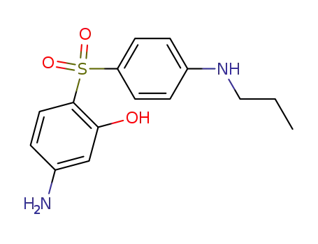 5-Amino-2-(<i>N</i>-propyl-sulfanilyl)-phenol