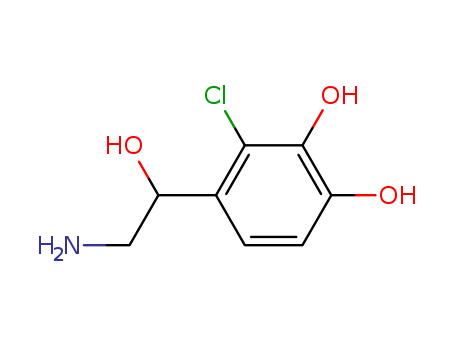 1,2-BENZENEDIOL,4-(2-AMINO-1-HYDROXYETHYL)-3-CHLORO-,(R)-